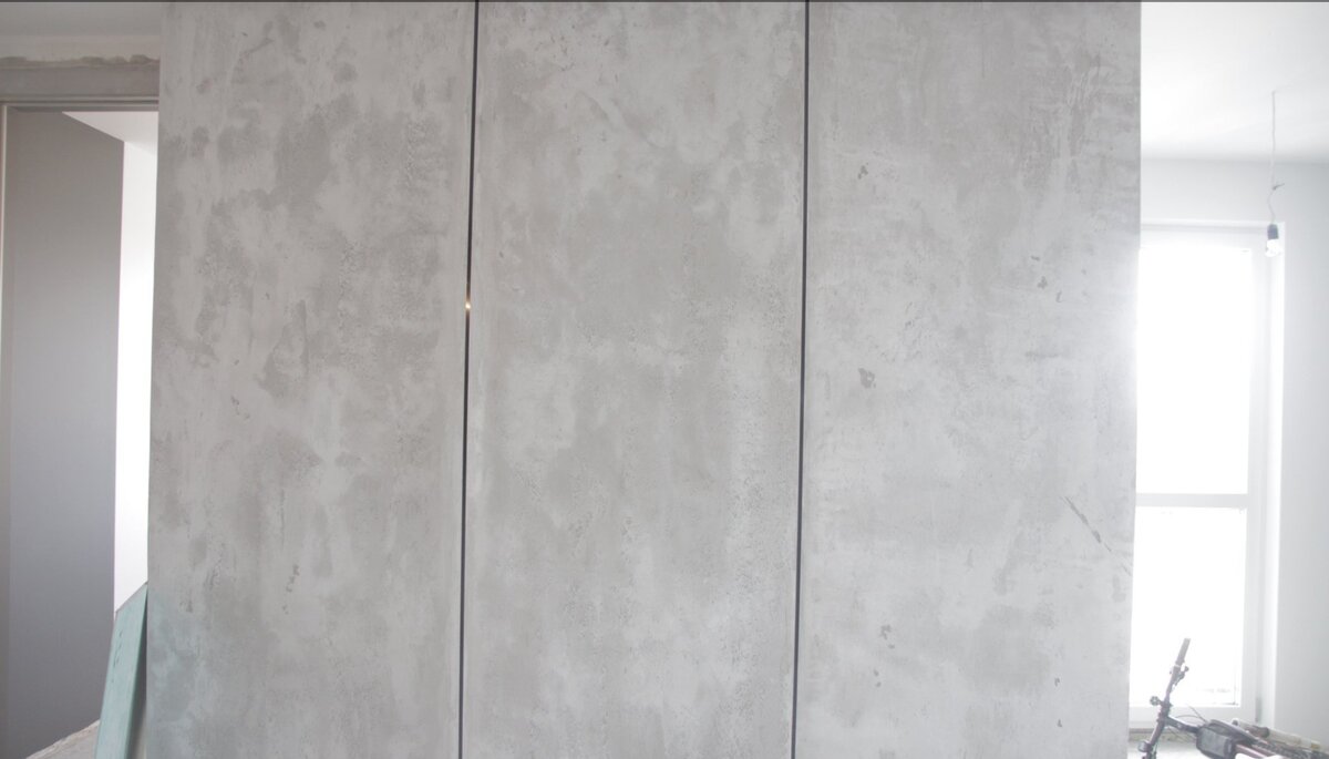 Фотка готовой стены. 