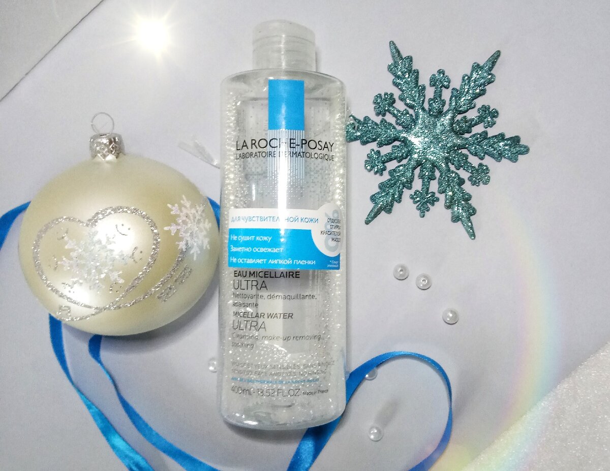 Мицеллярная вода для чувствительный кожи La Roche-Posay. 