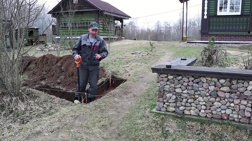 ЗАГАБИОНИМ ВЕСЬ НАШ ДЕРЕВЕНСКИЙ УЧАСТОК !