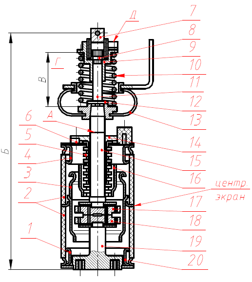 Рисунок 1 Дугогасительный блок