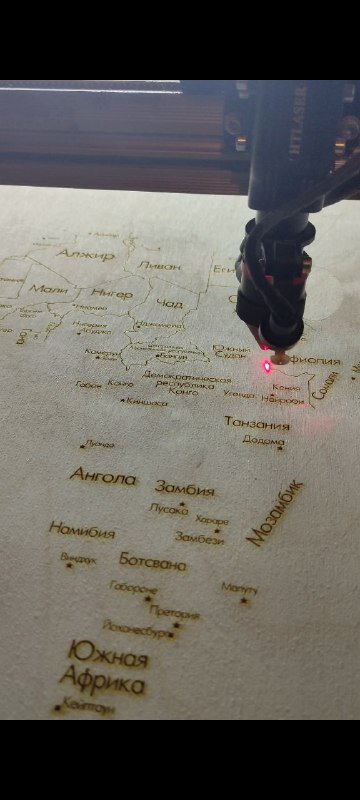 Карта мира своими руками | Пикабу