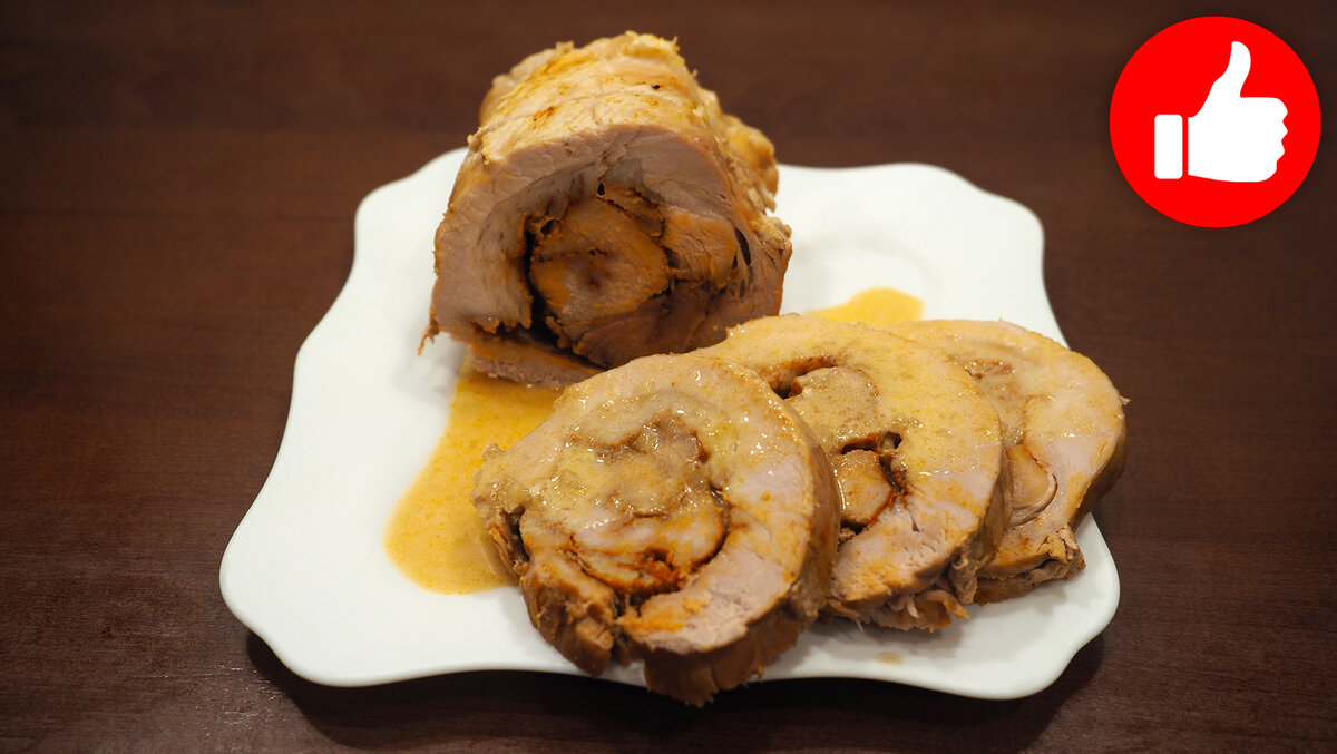 Мясной рулет в мультиварке
