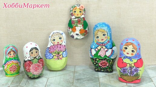 Матрешки с фото на заказ от студии WoodenPresent