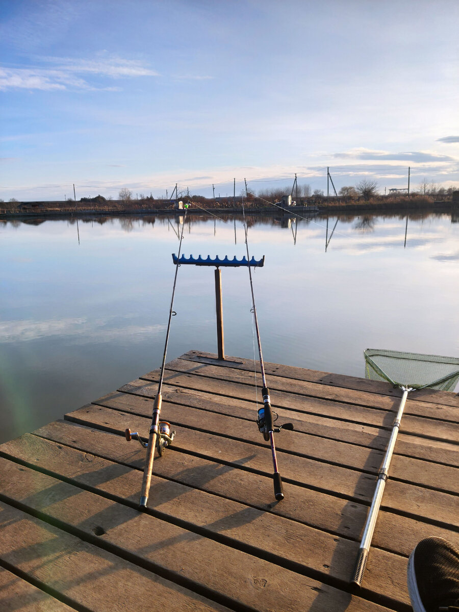 Утро 4 декабря, озёра Адыгеи, 8:00 утра штиль