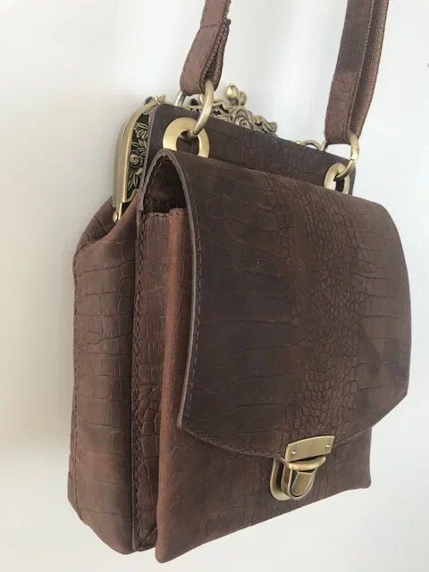 Кожаная сумка "Жанелль-20". Ателье Ирины Берзиной