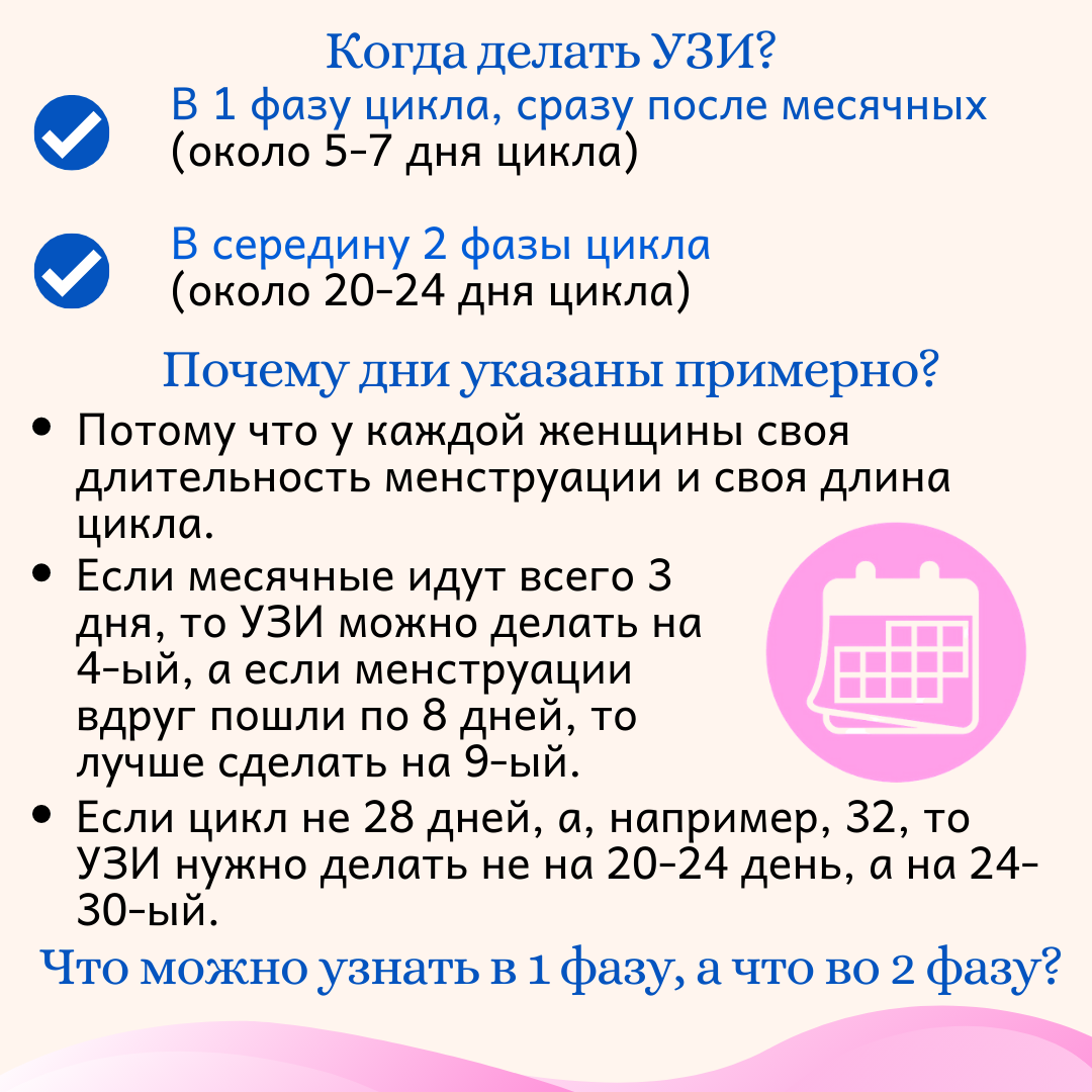 Когда делать УЗИ малого таза: имеет ли значение день цикла? - Полезная информация от клиники «КИТ»