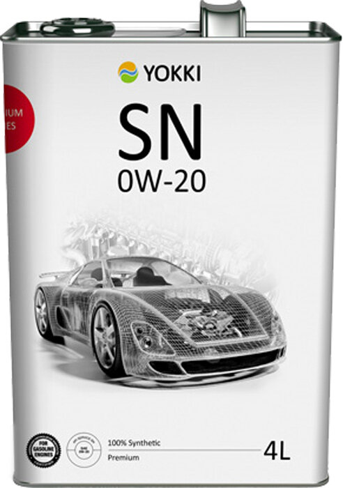 Yokki 0w20 4 литра - артикул для заказа YAC101004S