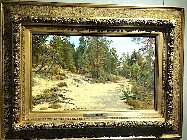Иван Шишкин. Сосны в Мери-Хови. 1890. Х/м