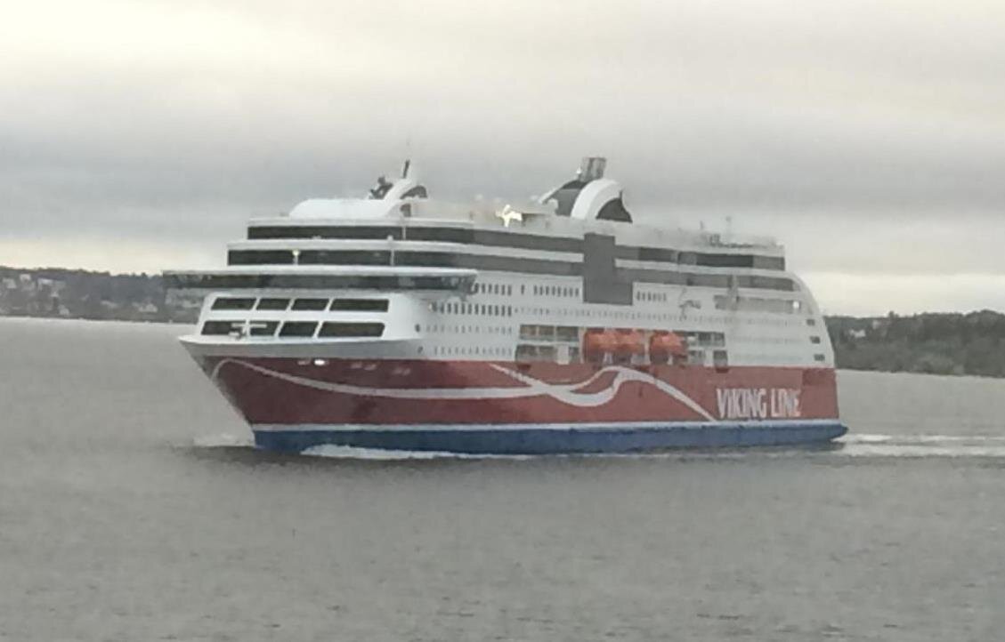 Вот на таком красавце мы ходили по Балтике в Стокгольм