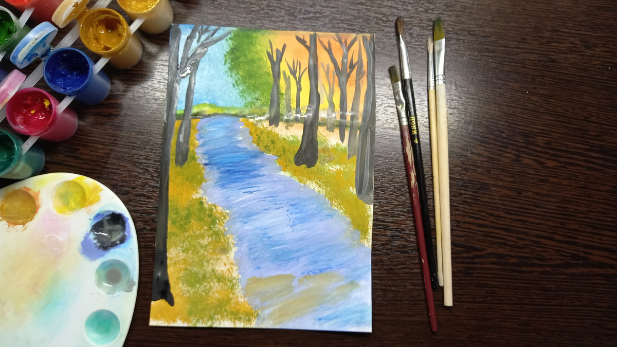 Рисунок парк