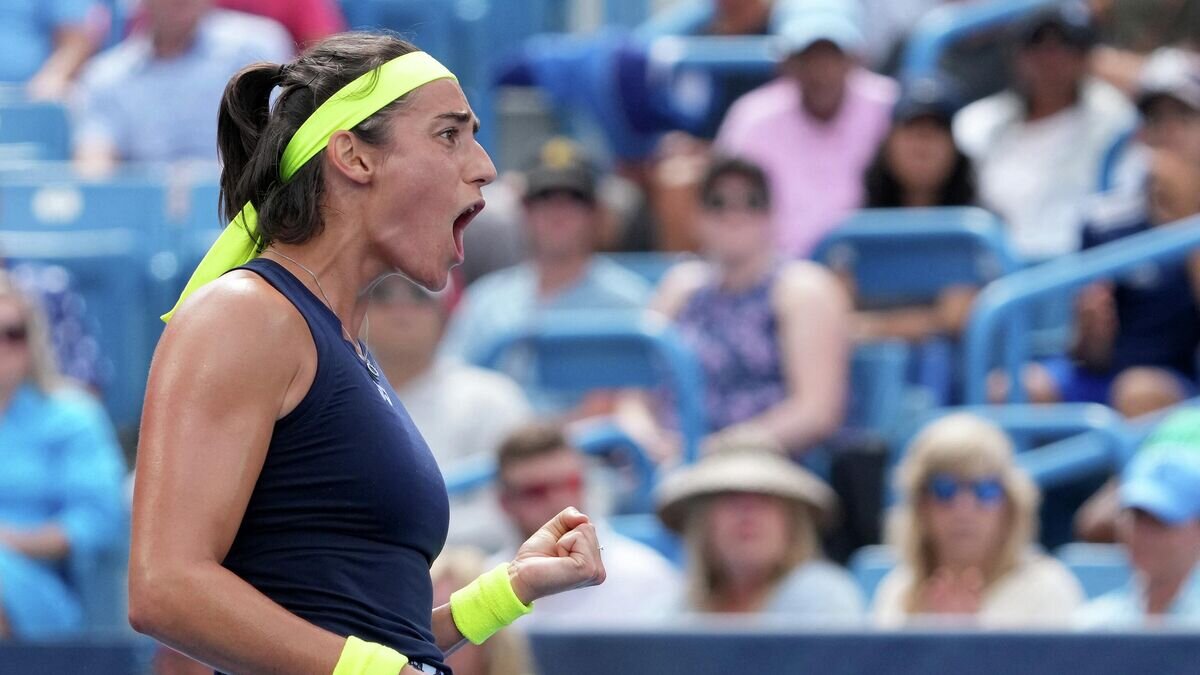    Теннисистка Каролин Гарсия (Франция)© AFP 2022 / DYLAN BUELL