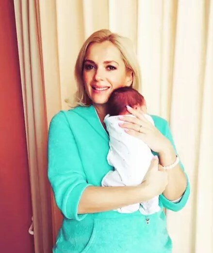 Мария Порошина с младшим сыном Андреем