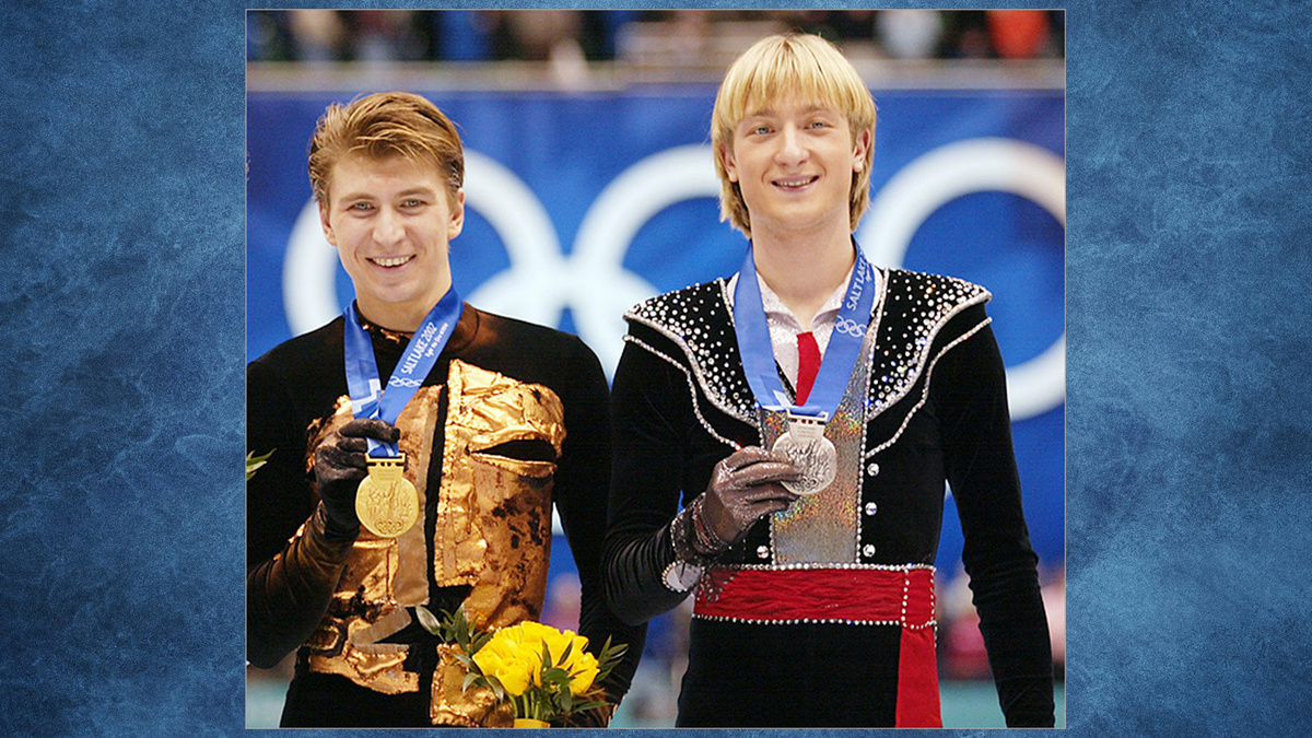 Алексей Ягудин и Евгений Плющенко