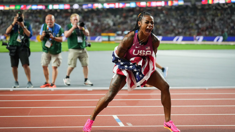    Ша`Карри Ричардсон. Global Look Press