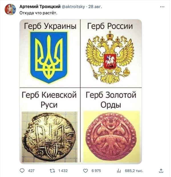 Артемий Троицкий* явно не учил историю. Фото © Twitter / aktroitsky