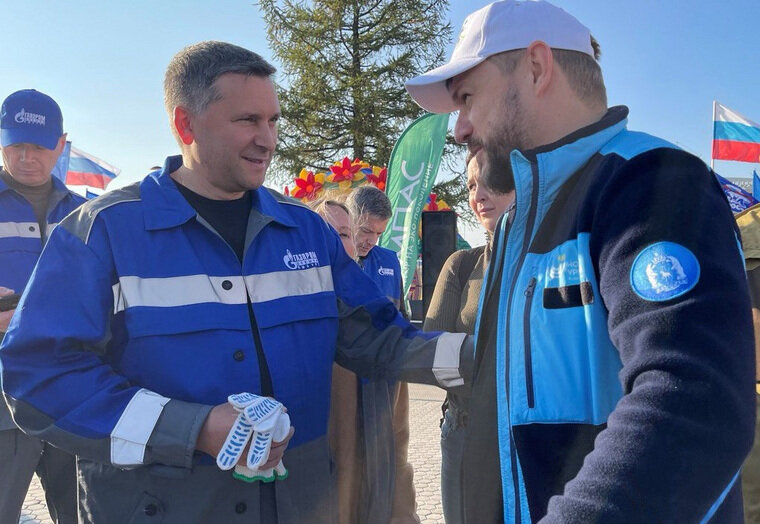    Дмитрий Кобылкин (слева) и Артем Ткаченко