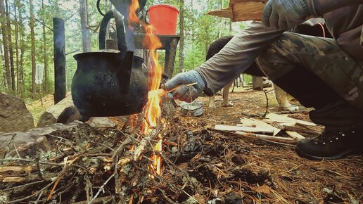 Поход на зимушку. Поменял таёжную камеру. Осваиваю новую аппаратуру для съемок.