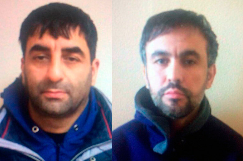 Задержанные Гусейн Искандеров и Эмин Ахмедов