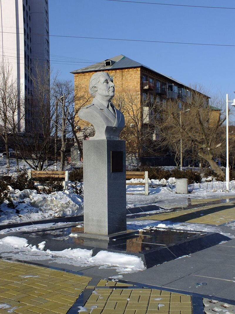 Памятник А. И. Щетининой на Эгершельде / Фото: wikipedia.org