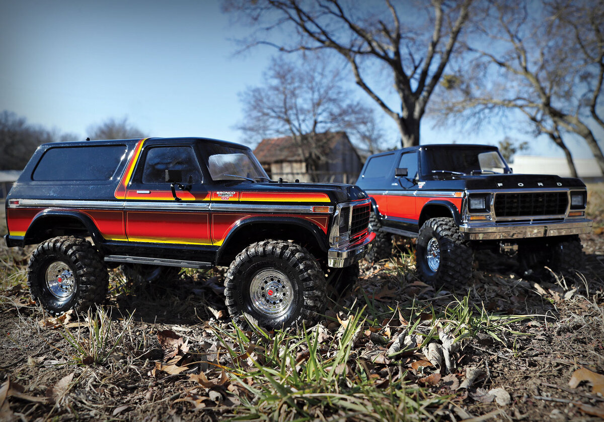 TRAXXAS TRX-4 Ford Bronco XLT Ranger - прикоснитесь к легенде |  Радиоуправляемые модели | Дзен