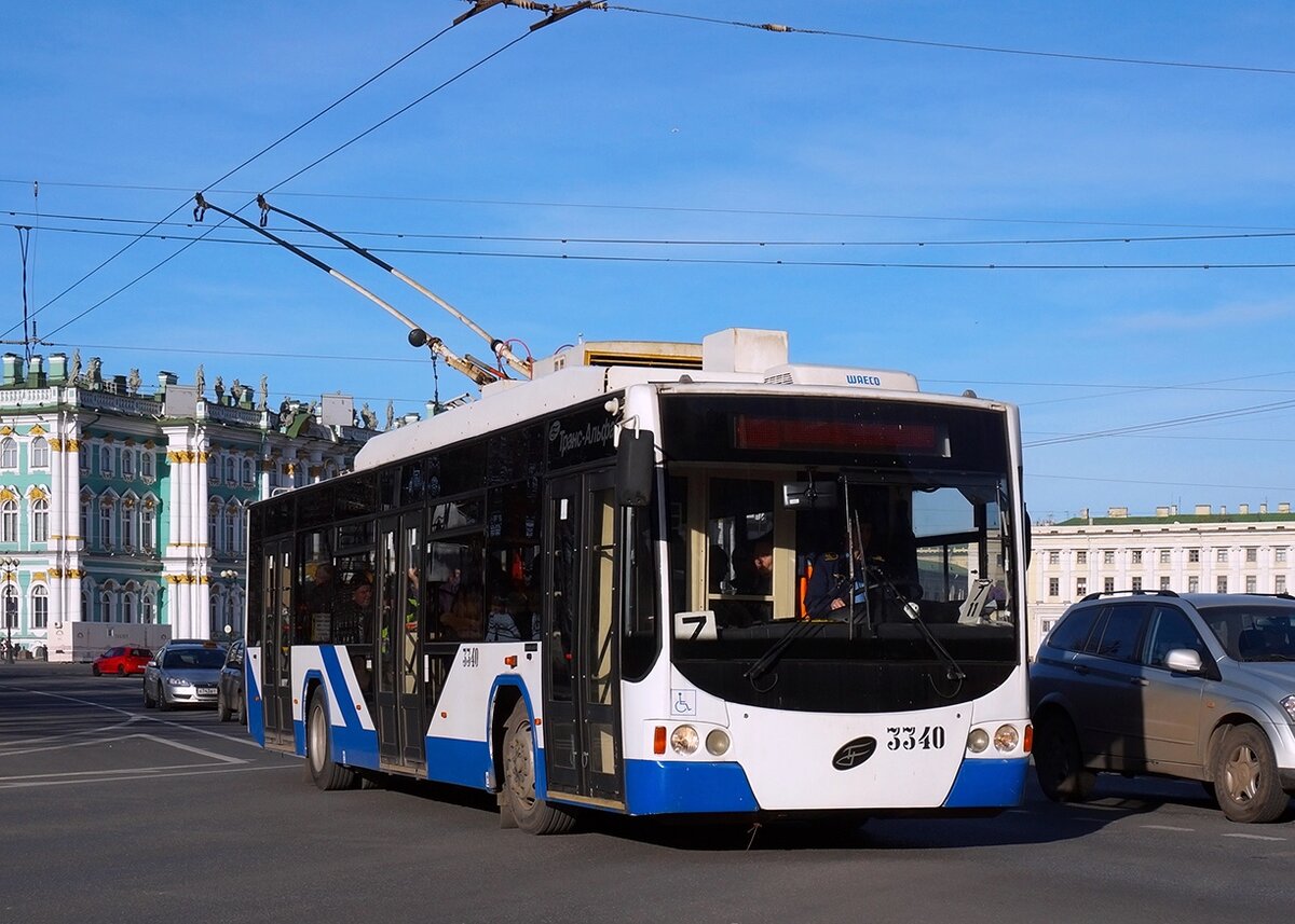 Фото троллейбуса санкт петербург