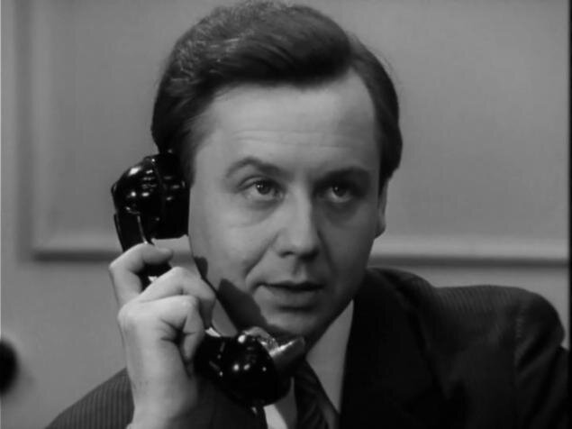 О. Табаков в роли Вальтера Шелленберга. Телефильм «17 мгновений весны».