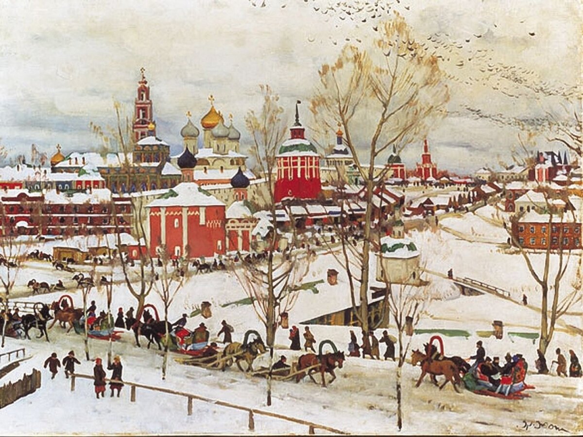 Троицкая Лавра зимой