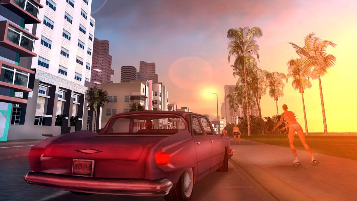 Вайс Сити - город в котором происходит действие игры является полностью вымышленный, хотя и есть детали которые разработчики списали с не менее солнечного Майами, так что принято считать что Вайс Сити во многом копия этого города. 