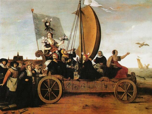 Ни в одной стране мира больше никогда не платили за цветы таких умопомрачительных сумм, а голландская тюльпаномания стала феноменом и подала мошенникам идею о том, что можно зарабатывать на жадности простых людей