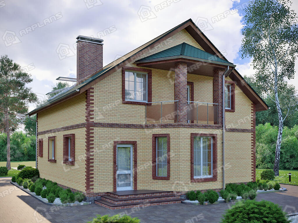 Фасад 2 дома К-107. Источник arplans.ru