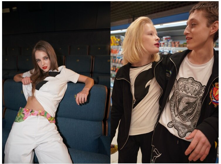 
Белая футболка с логотипом F идеально сочетается как со светлыми, так и с чёрными тренировочными брюками.
