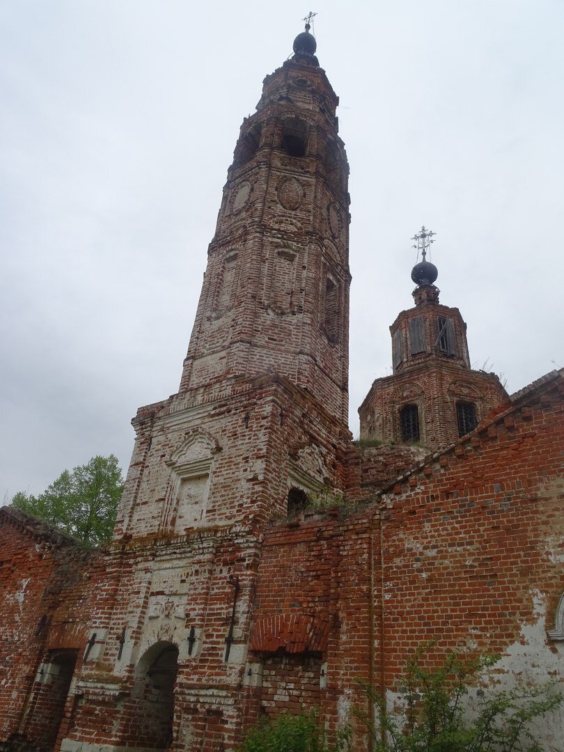 Благовещенская церковь в Коленццах. Рязанская область. Фото: Владимир Сергеев.