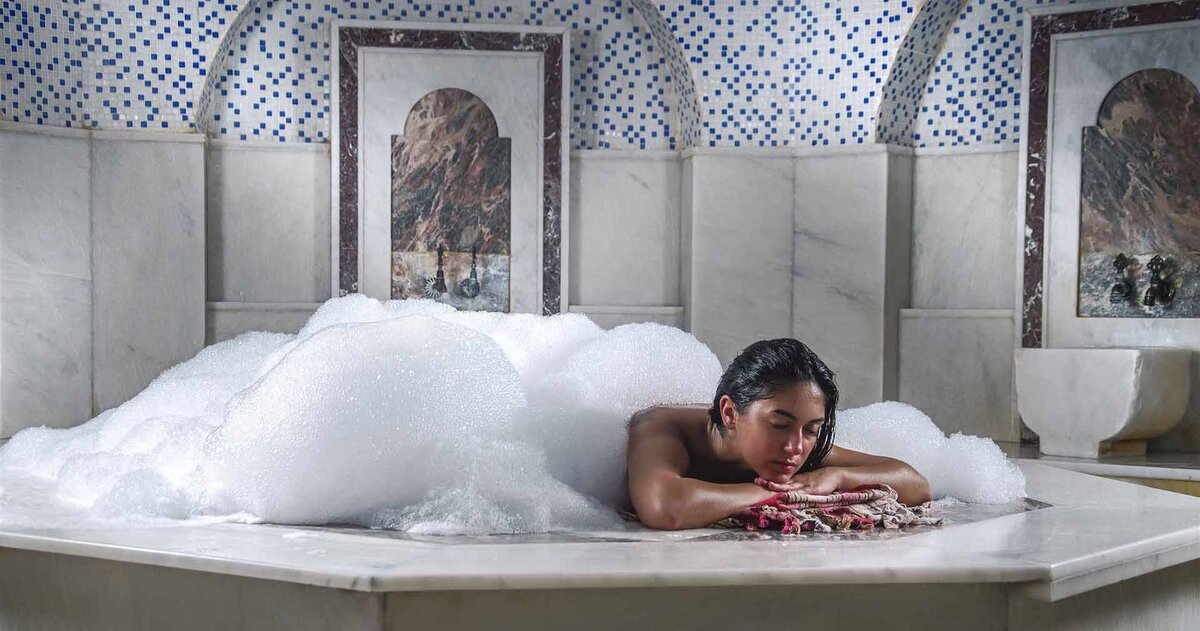 Пенный массаж, пилинг. 