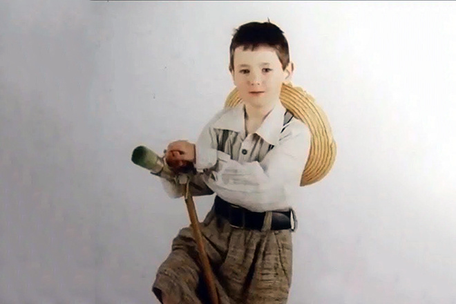 Кирилл Терешин в детстве