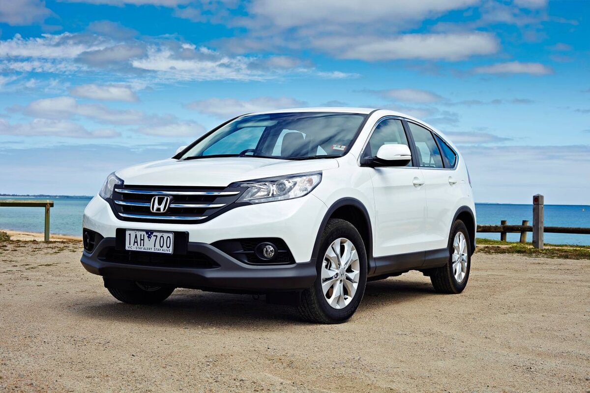 Honda CR V White