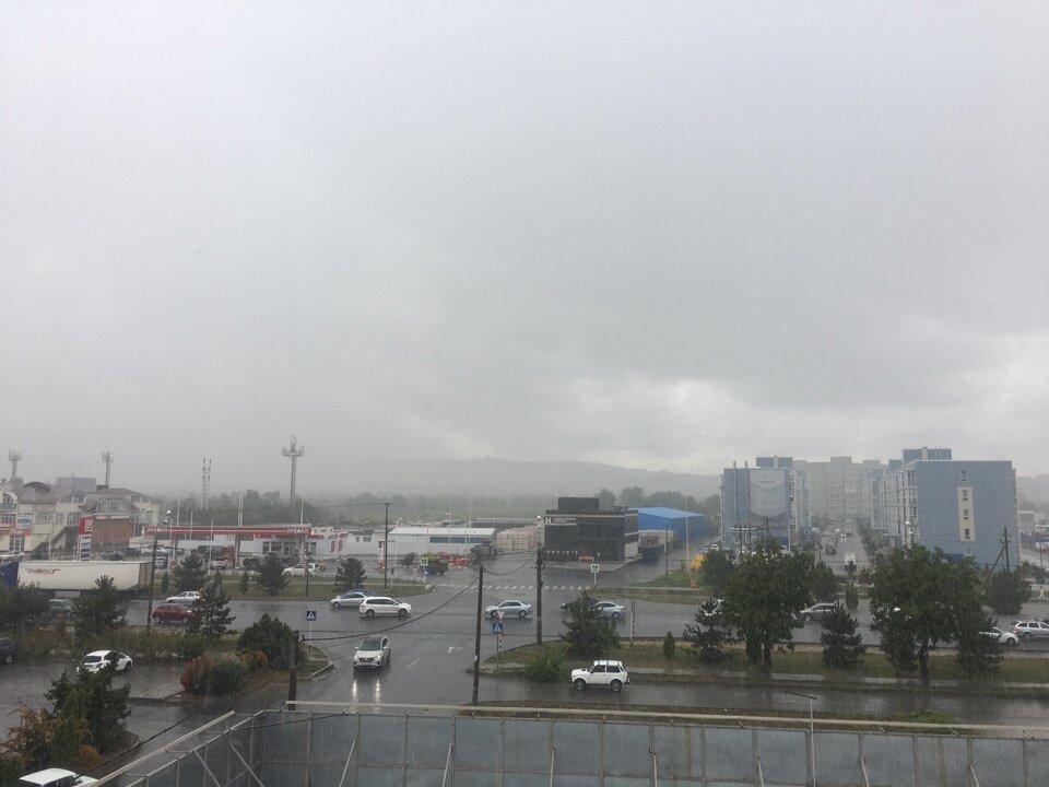 вид с другого окна квартиры, фото автора