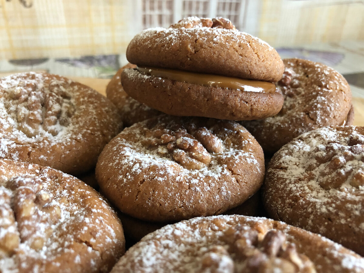 Домашнее хрустящее песочное печенье на сливочном масле