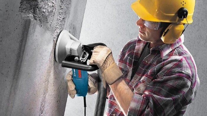 Очистка старой гидроизоляции или грязи