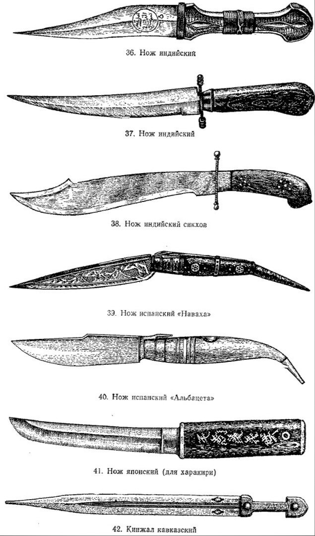 Холодное оружие народов мира картинки