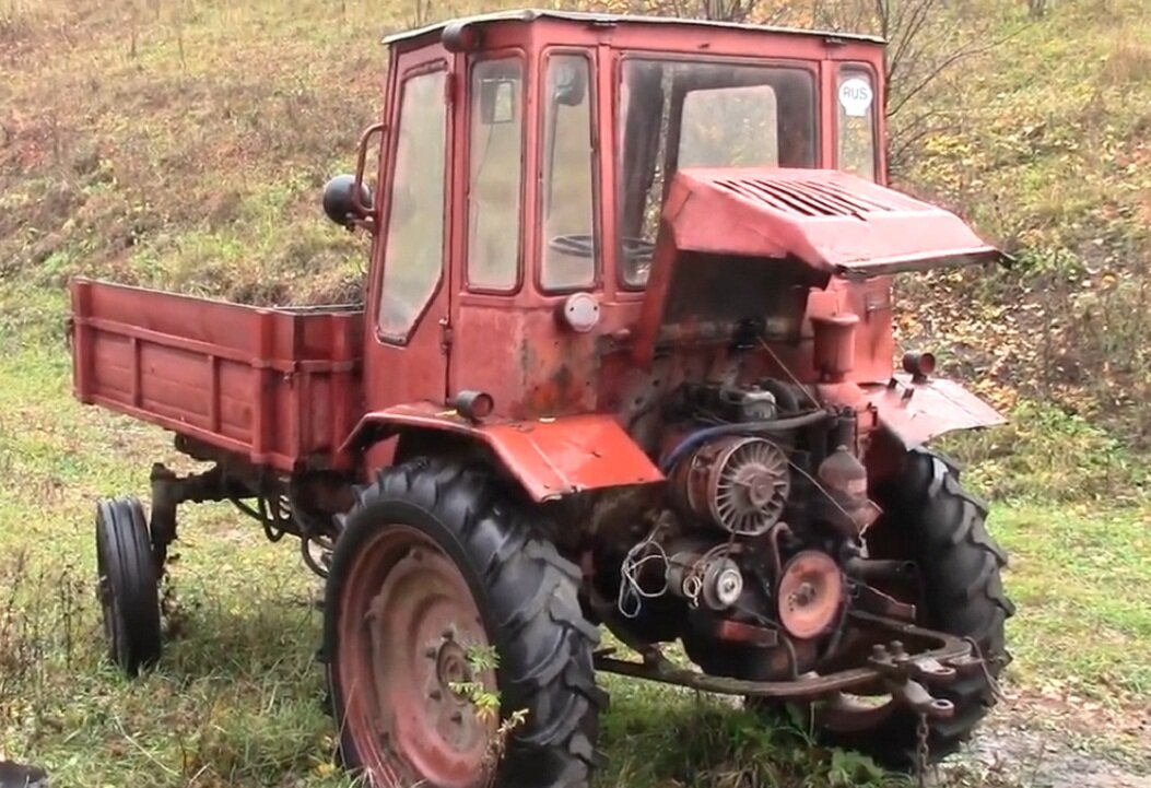 "Попрошайка" советских полей. Трактор Т-16 М Водитель из СССР Дзен