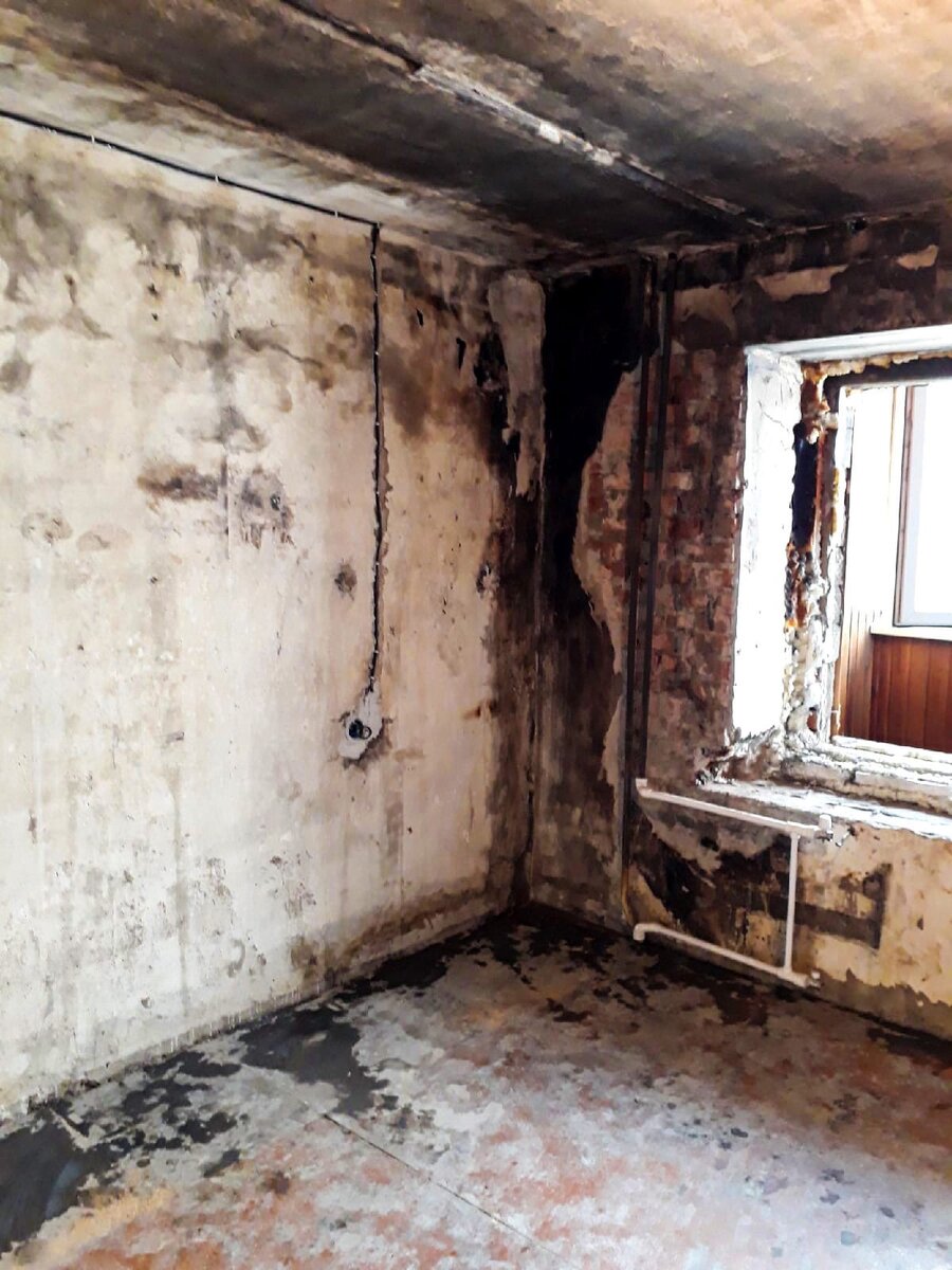 Квартиру долгое время сушили с помощью тепловых пушек