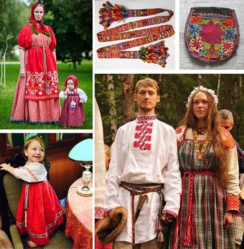 Русский народный костюм своими руками