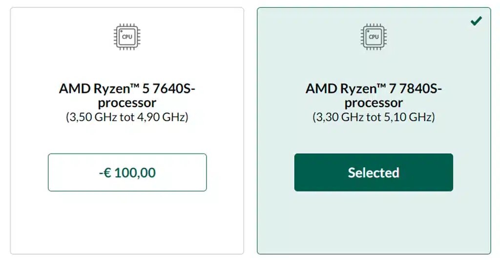 Ryzen 7 7840hs