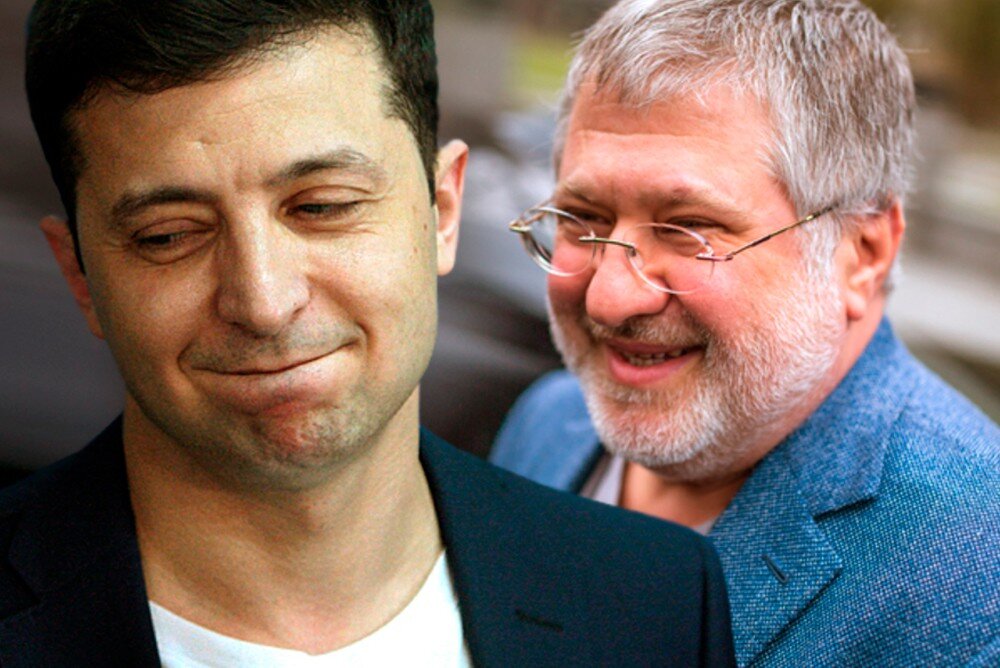 Зеленский и Коломойский.