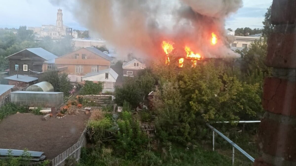 Выписан из больницы ребенок, пострадавший неделю назад на пожаре в Сарапуле