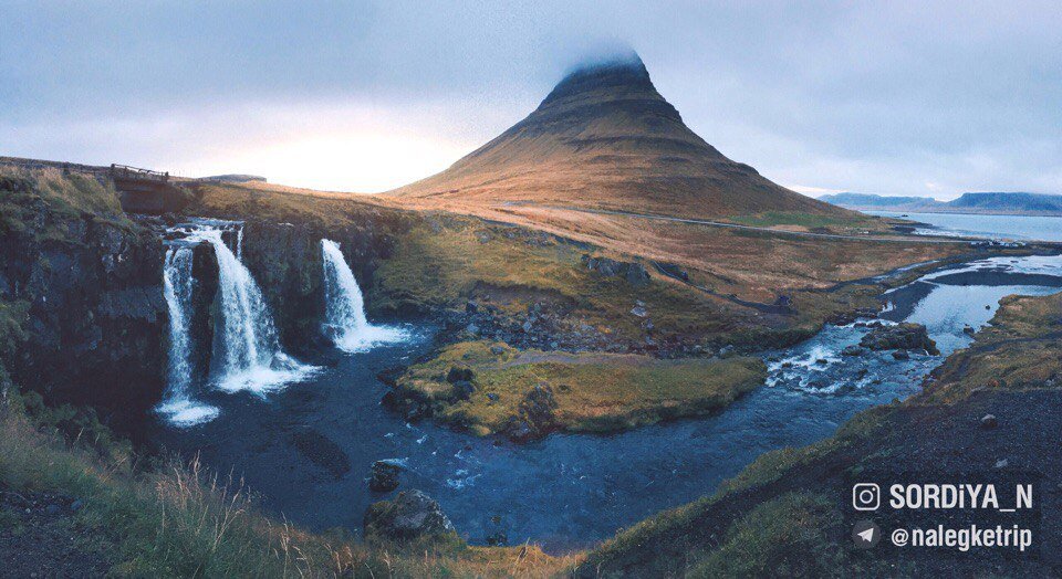 Водопад Kirkjufellsfoss