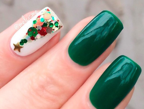 Маникюр для новогоднего корпоратива