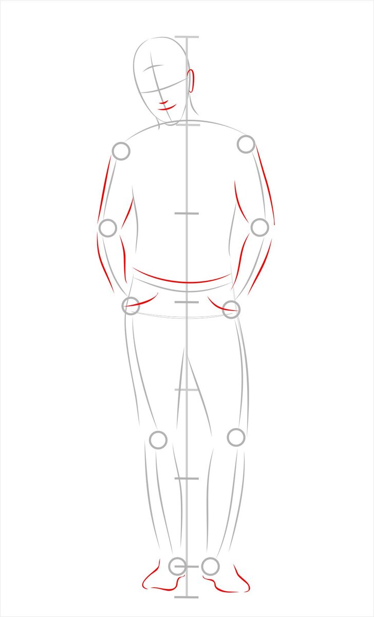 Как легко и просто нарисовать тело человека