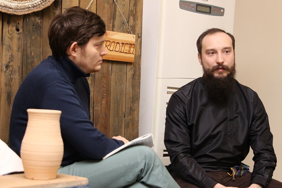 Максим Гусев (слева) и Вячеслав Печняк