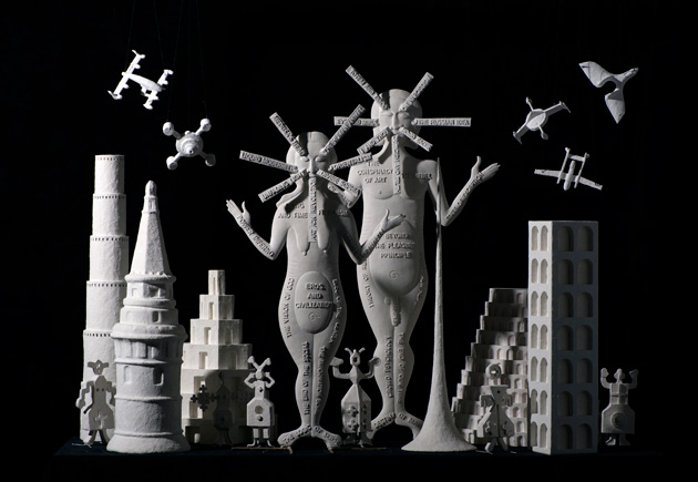 Григорий Брускин. Из серии «Смена декораций». 2017